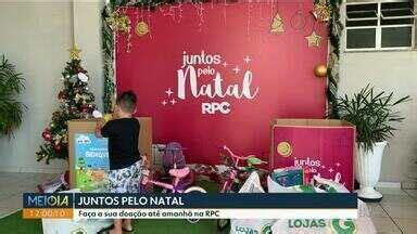 Meio Dia Paran Noroeste Campanha De Natal Da Rpc Em Parceria O