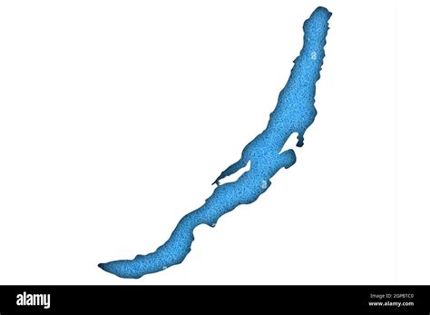 Map Lake Baikal on blue felt Stock Photo - Alamy