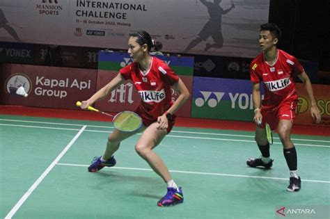 Ganda Campuran Bulu Tangkis Indonesia Juara IIC 2022 ANTARA News