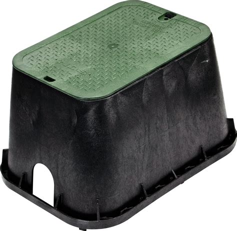 Nds 113bc Standard Series Valve Box Cover 14 By 19 Blackgreen Amazonca Patio Lawn And Garden