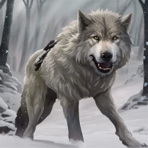 Dire Wolf Ai Generated Artwork Nightcafe Creator