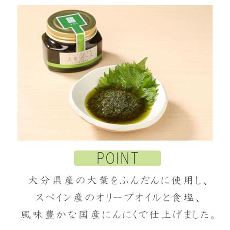 植木農園 ジェノベーゼ風大葉ソース 100g×2個セット 瓶詰 大分県産大葉100％ 青じそ シソの葉 国産 九州 U518800