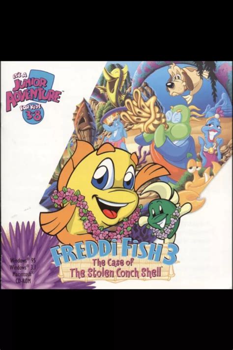 Freddi Fish 3 The Case Of The Stolen Conch Shell Channel 3 Gaming