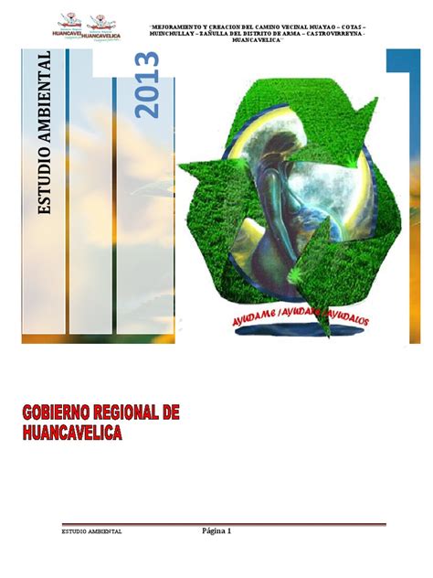 Estudio De Impacto Ambiental Descargar Gratis Pdf Residuos