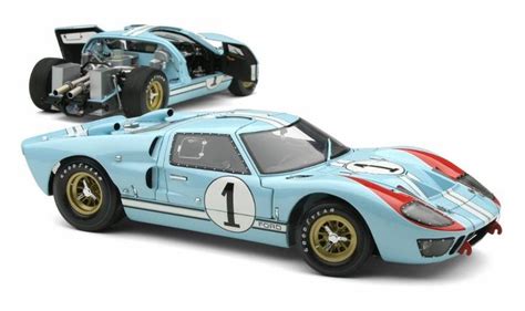 1966 Ford GT40 Mk II Ken Miles by Shelby Collectibles Diecast Model | Legacy Motors | Ford gt40 ...