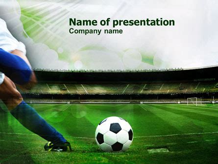 Soccer Field Template Powerpoint