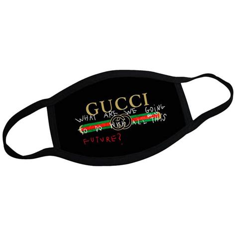 Gucci Face Mask Fashion Streetwear Gucci Fashion Streetwear Mask Gucci Fabric