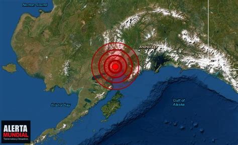 Tremendo Sismo Sacude El Sur De Alaska Emsc