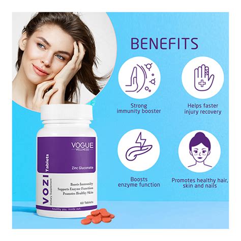 Buy Vogue Wellness Vozi Tablet Pack Of 2 X 60s Online At Discounted