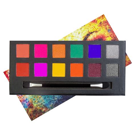 Paleta De Sombras Bela Fera Cores Matte Cintilante No Shoptime