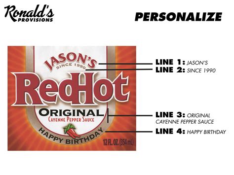 Custom Hot Sauce Label Hot Sauce Gift Hot Sauce Lover Funny Hot Sauce Gift Novelty Birthday