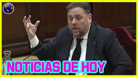 Junqueras se presenta como un preso político y niega todos los