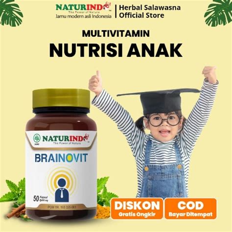 Jual Brainovit Kecerdasan Otak Anak Meningkatkan Daya Ingat Dan