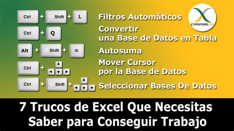 Trucos De Excel Que Necesitas Saber Para Conseguir Trabajo Tips De