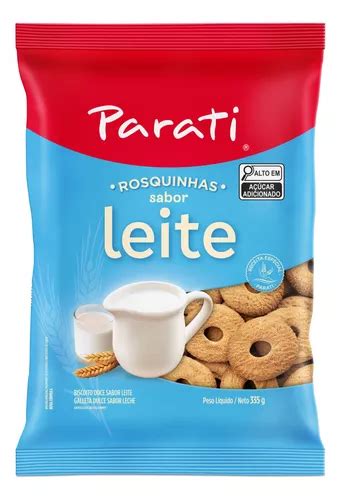 Biscoito Rosca De Leite Parati 335g MercadoLivre