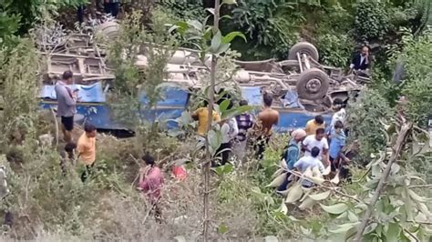 Himachal News Hrtc Bus Accident In Kullu Today Two Killed Many Injured