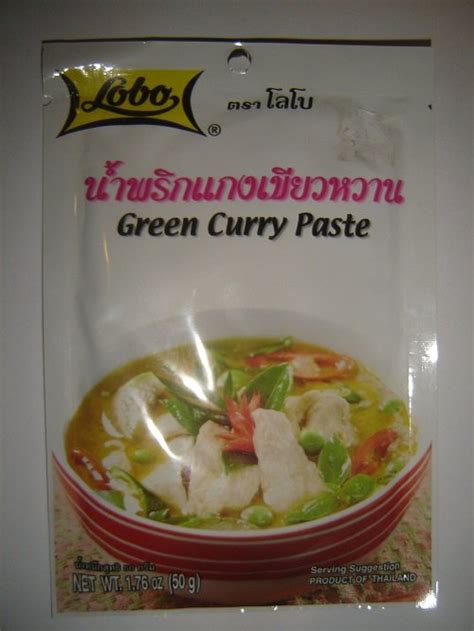 Thai Lobo Green Curry Paste 10 Packets