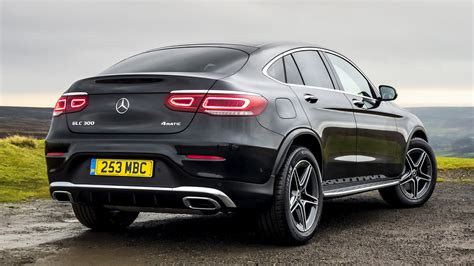 2019 Mercedes Benz GLC Class Coupe AMG Line UK Wallpapers And HD