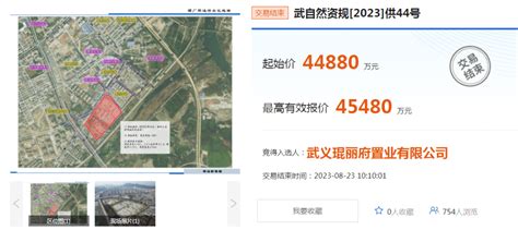 总价超55亿！武义这两宗涉宅地块成功出让成交武川路建筑