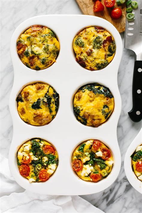 Healthy Breakfast Egg Muffins Ways Downshiftology