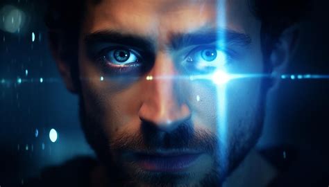 Premium Ai Image Digital Holographic Eye Creative Technology
