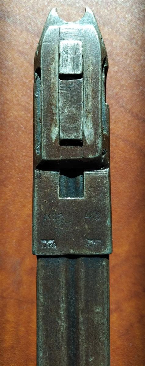 Mp40 Magazine Modified To Fit The Ppsh 41 Russian Submachine Gun