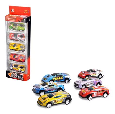 Kit 5 Carrinhos Estilo Hot Wheels Carros Miniatura Fricção MercadoLivre