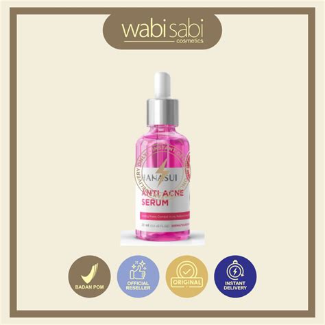 Jual Hanasui Anti Acne Serum New Look Improved Formula Shopee