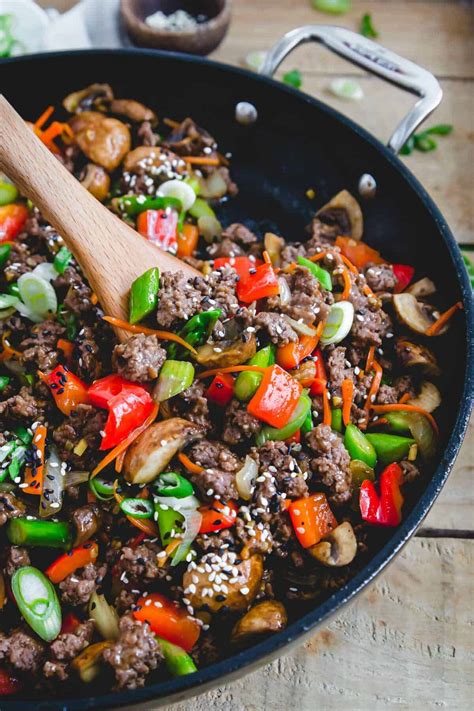 Ground Beef Stir Fry Running To The Kitchen®