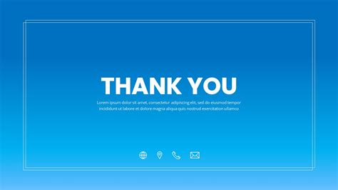 Free Simple Thank You Slides SlideChef