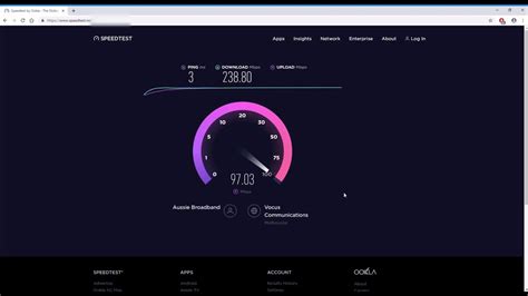 Aussie Broadband 250 Mbps Nbn Plan Fastest Speed Test Melbourne