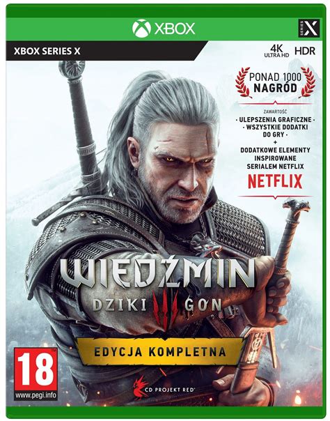 Wied Min Dziki Gon Edycja Kompletna Gra Xbox Series X Niskie