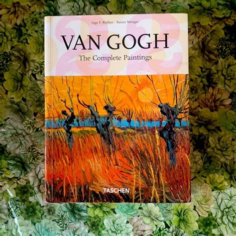 Taschen Books Office Van Gogh Book Pages Beautiful Soft Cover