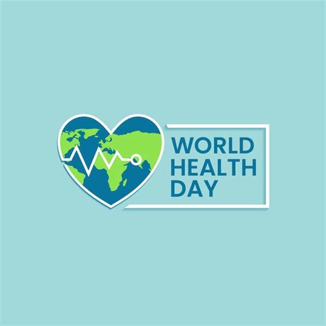 Premium Vector World Health Day Vector Background Illustration