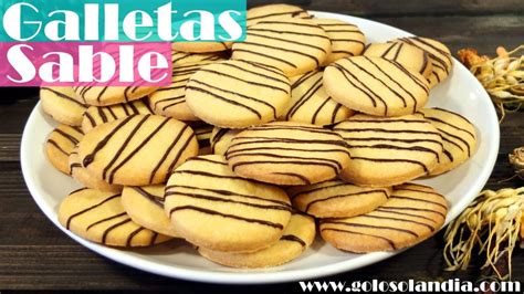 Galletas Sable Golosolandia Recetas Y V Deos De Postres Y Tartas