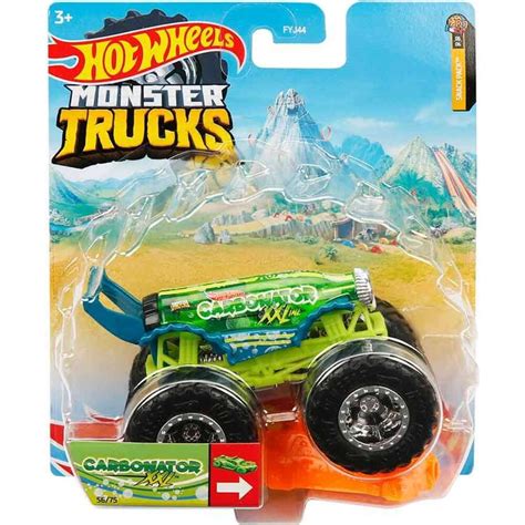 Hot Wheels Monster Trucks 1 64 Carbonator Xxl HCP35 Limon Oyuncak