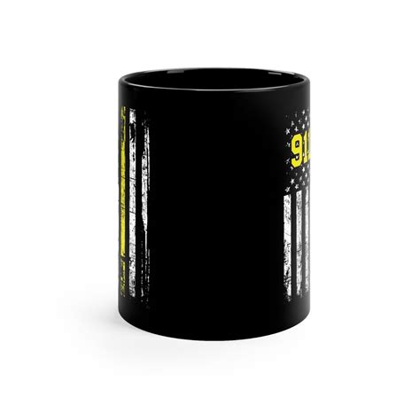 911 Dispatcher 11oz Black Mug Great Mugs Co