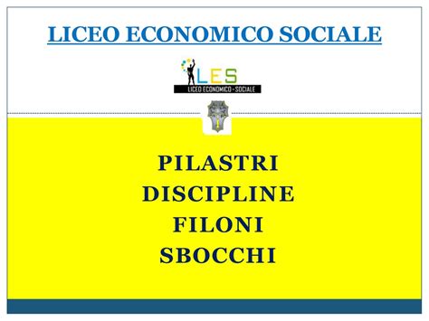 Liceo Economico Sociale Ppt Scaricare