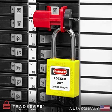 Lockout Tagout Locks Set 7 Yellow Loto Locks Lockout