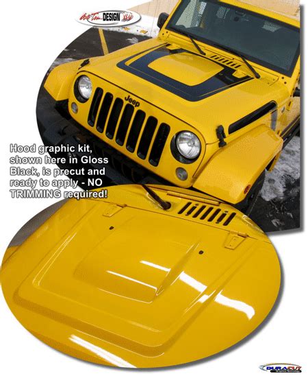 Jeep Wrangler Hood Graphic Kit 6 Polar Call Of Duty Rubicon