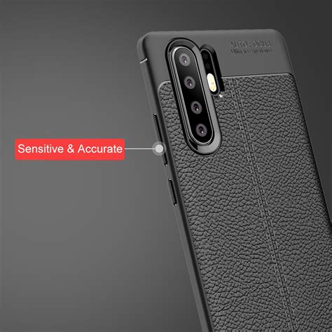 Litchi Texture TPU Shockproof Case For Huawei P30 Pro Red Alexnld