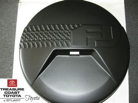 New Oem Toyota Fj Cruiser Spare Tire Cover Models With Back Up Camera