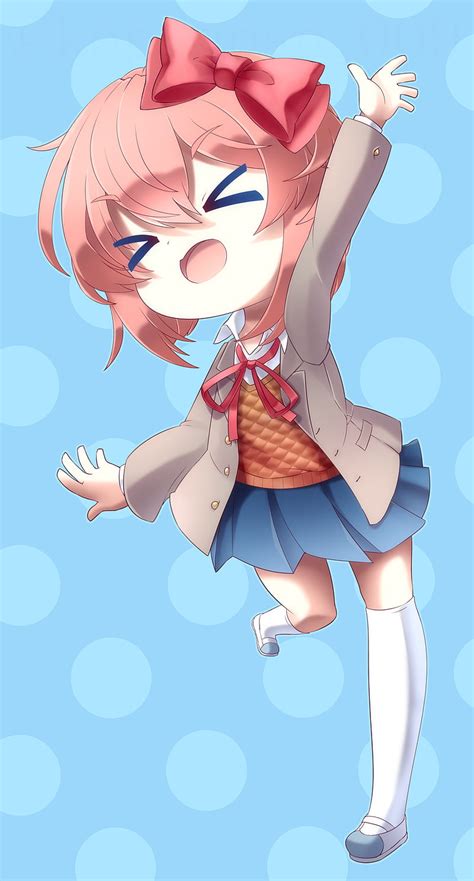 Doki Doki Literature Club Visual Novel Anime Girls Sayori Doki Doki