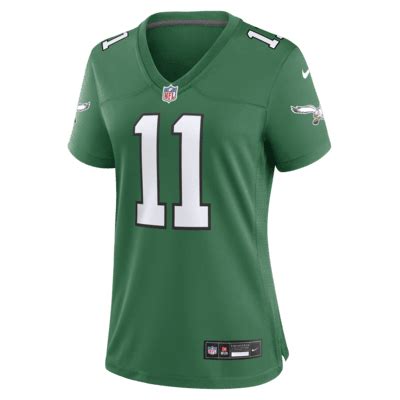 A.J. Brown Philadelphia Eagles Women's Nike NFL Game Football Jersey ...