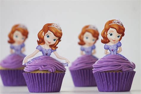 Sofia The First Cupcake Toppers Free Printable Free Printable