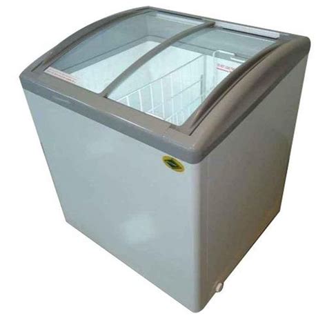 Nwhf Gcl Liters Curved Glass Top Deep Freezer At Rs