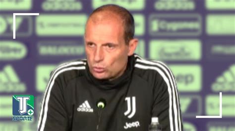 Allegri Vuole Battere L Empoli Con La Juventus Per Assicurarsi Le Prime