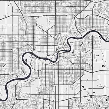 Edmonton Map PNG Transparent Images Free Download | Vector Files | Pngtree