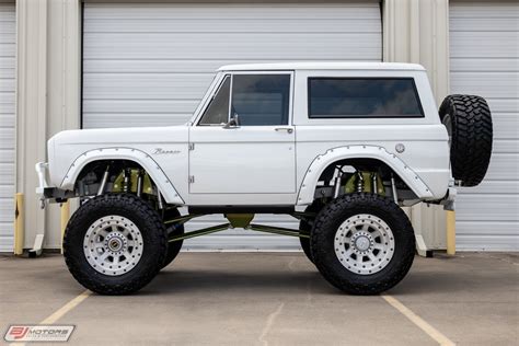 Used 1973 Ford Bronco Custom Resto Mod For Sale Special Pricing Bj