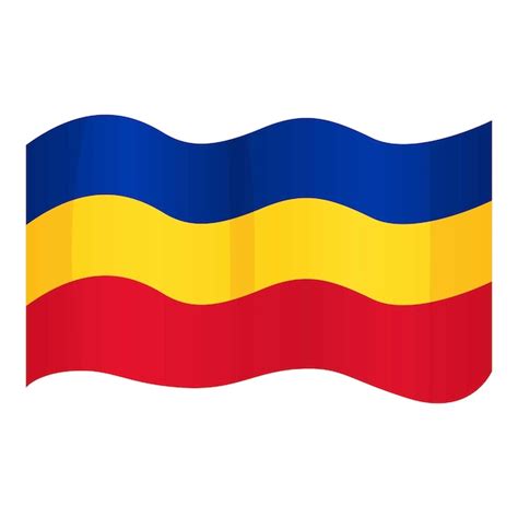 Premium Vector Romania Icon Cartoon Vector Romanian Flag Country Map